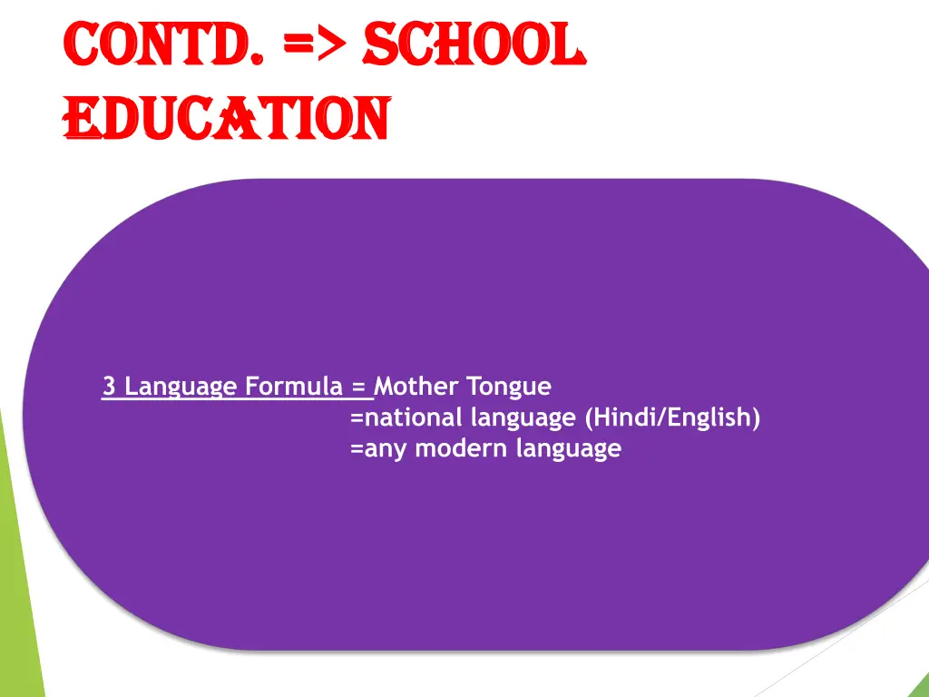 contd school contd school education education