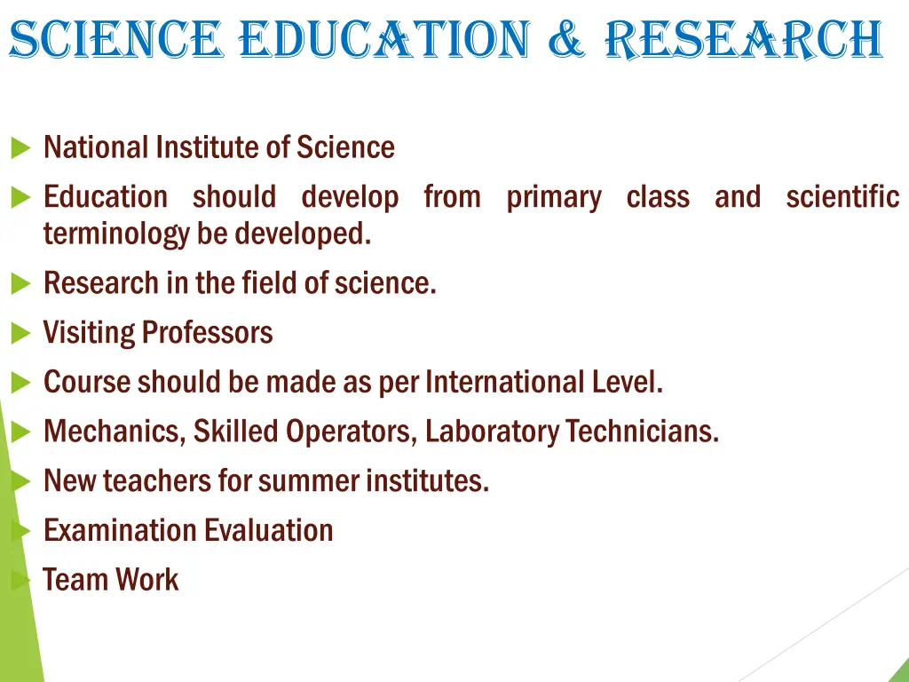 science education research