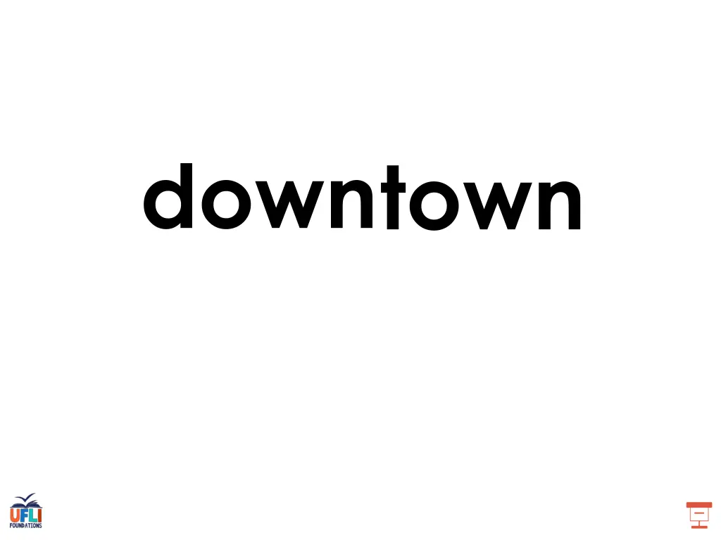 downtown