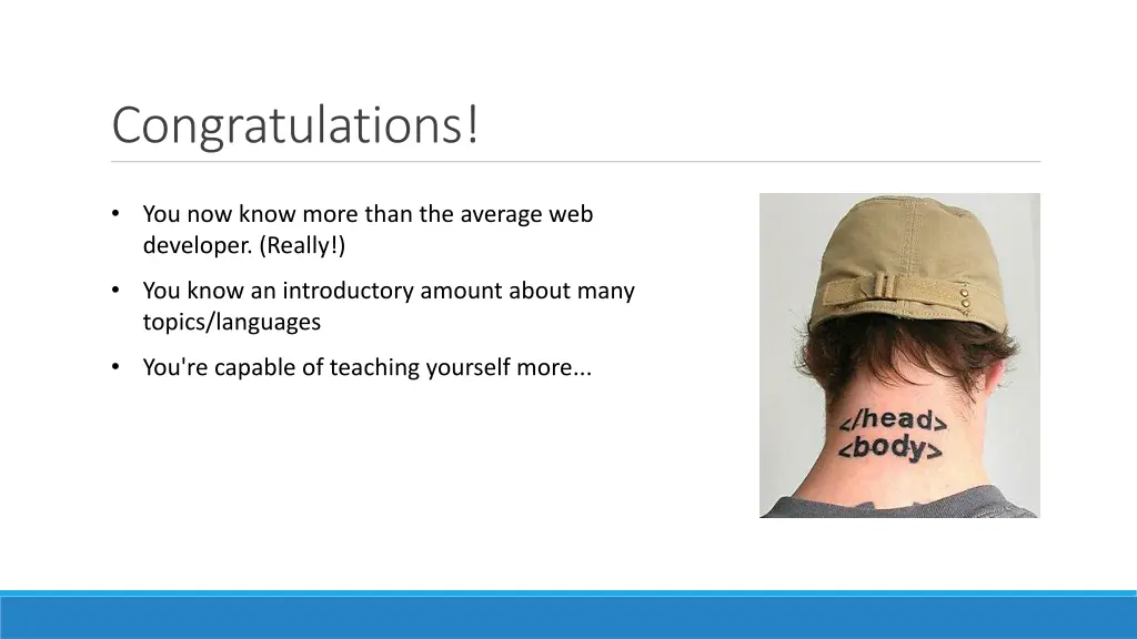 congratulations