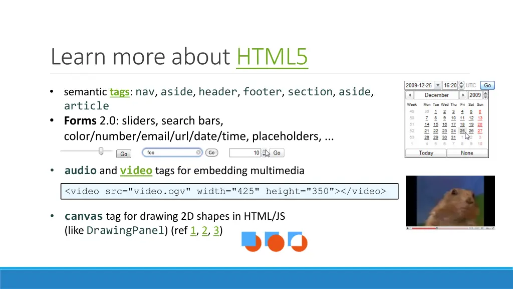 learn more about html5