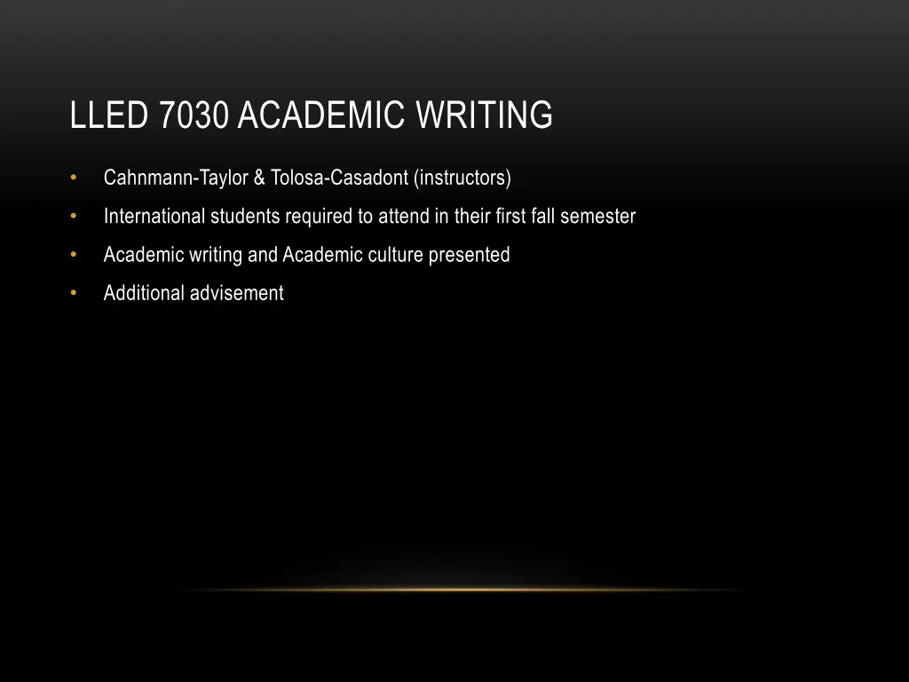 lled 7030 academic writing