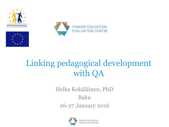 linking pedagogical development with qa