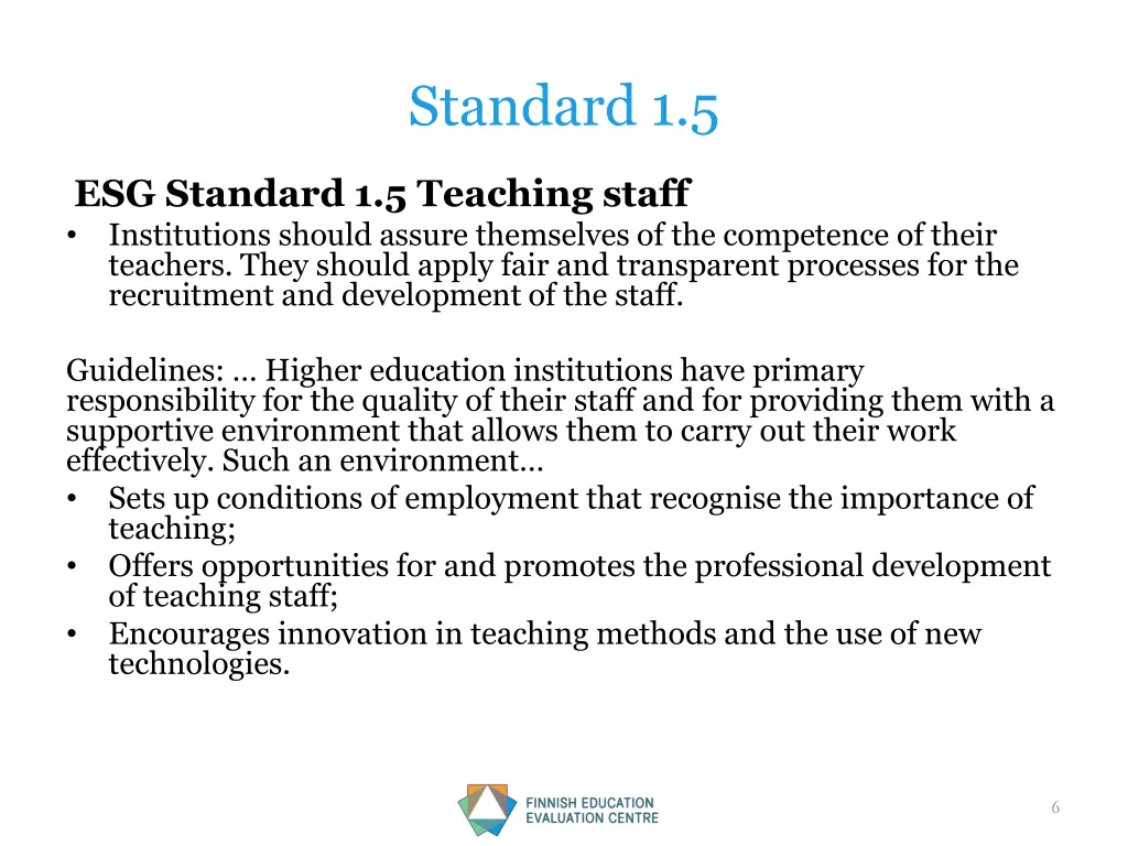 standard 1 5