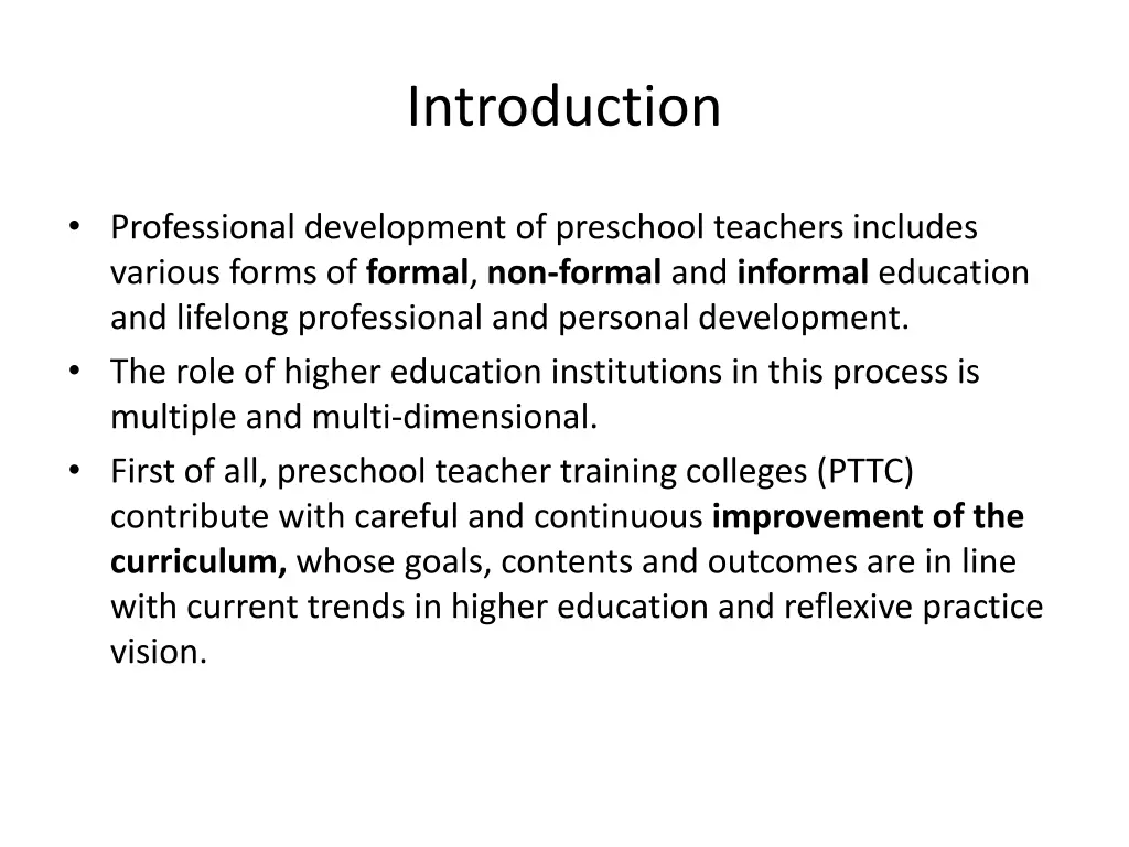 introduction