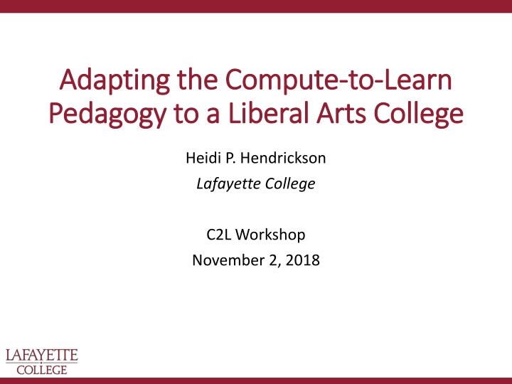adapting the compute adapting the compute