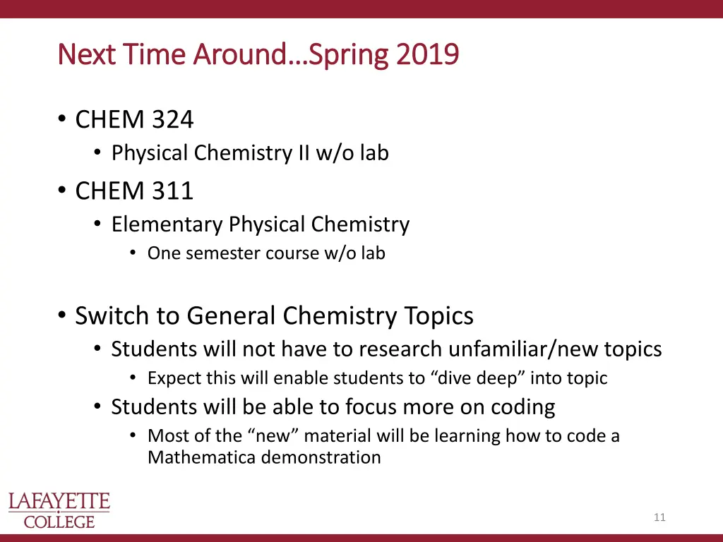 next time around spring 2019 next time around
