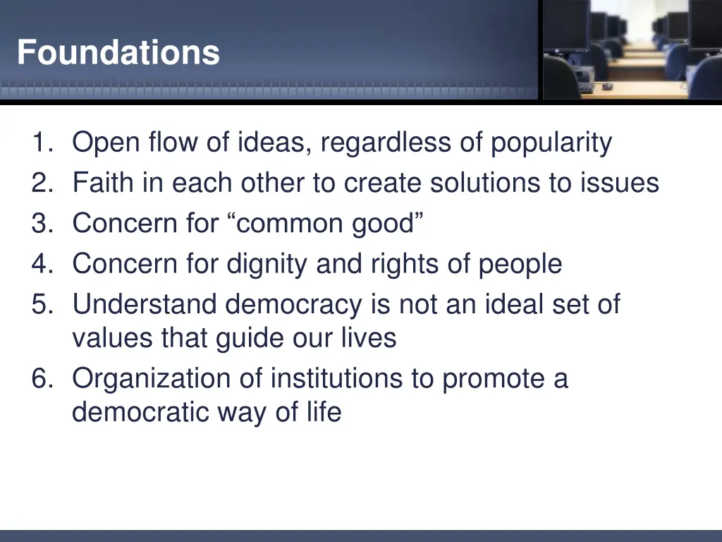 foundations