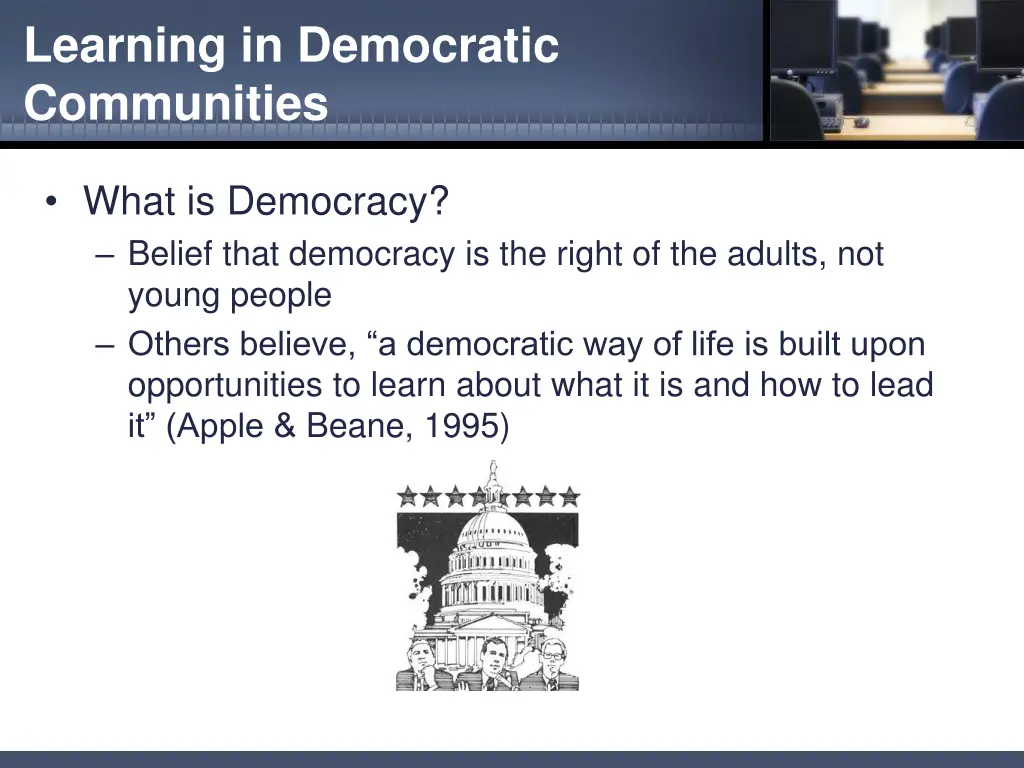 learning in democratic communities