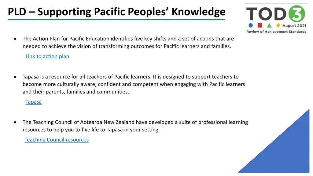 pld supporting pacific peoples knowledge