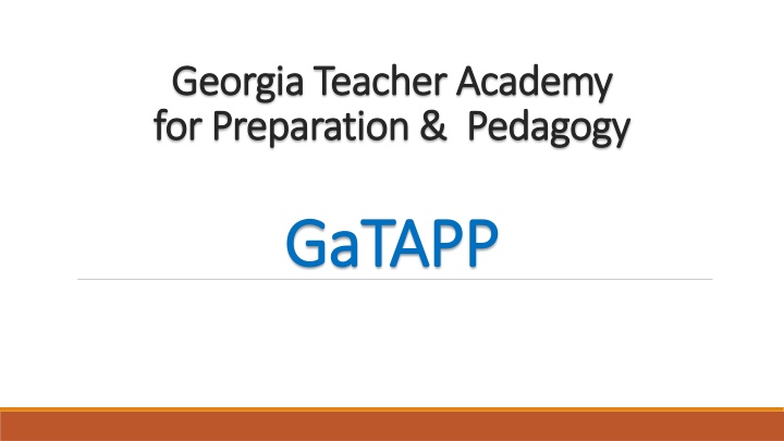 georgia teacher academy georgia teacher academy