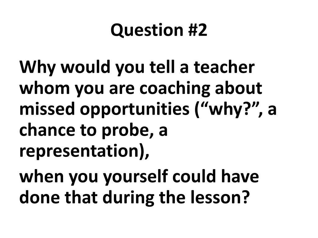 question 2
