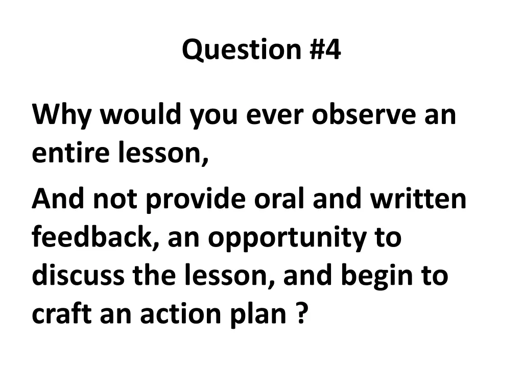 question 4