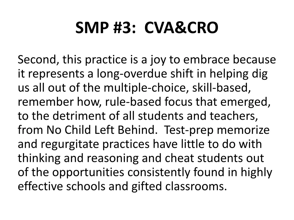 smp 3 cva cro 1