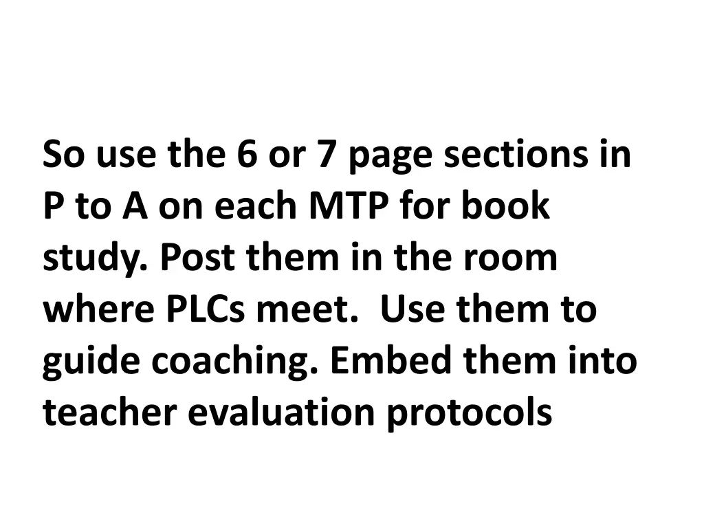 so use the 6 or 7 page sections in p to a on each