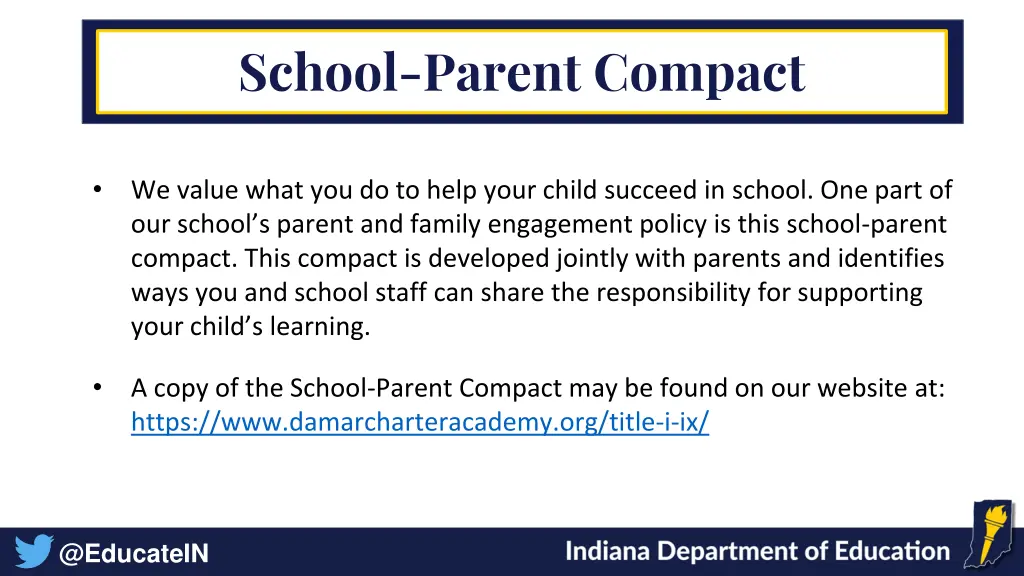 school parent compact