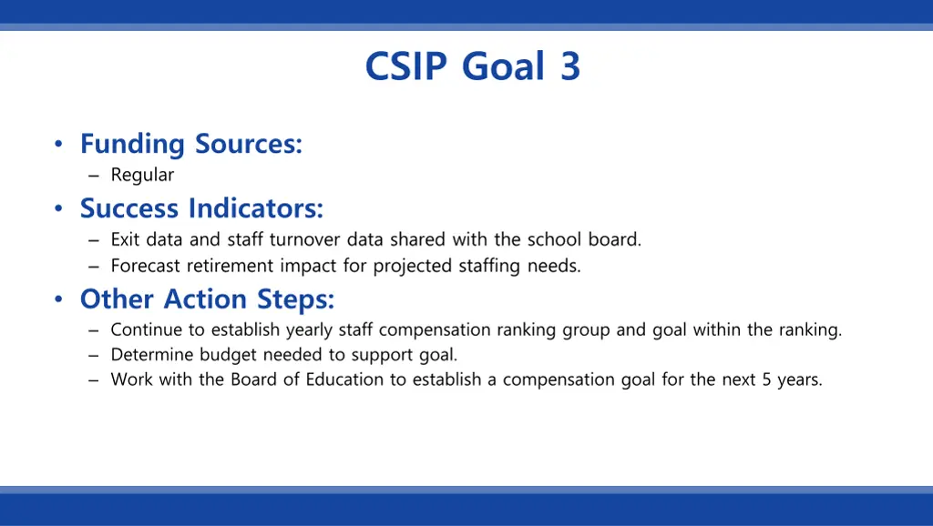 csip goal 3