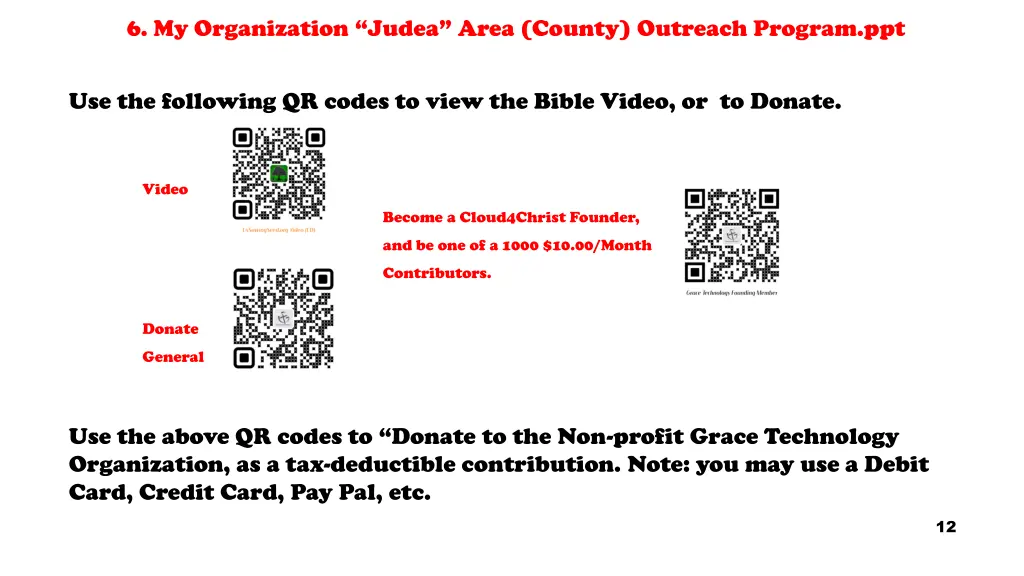 6 my organization judea area county outreach 11