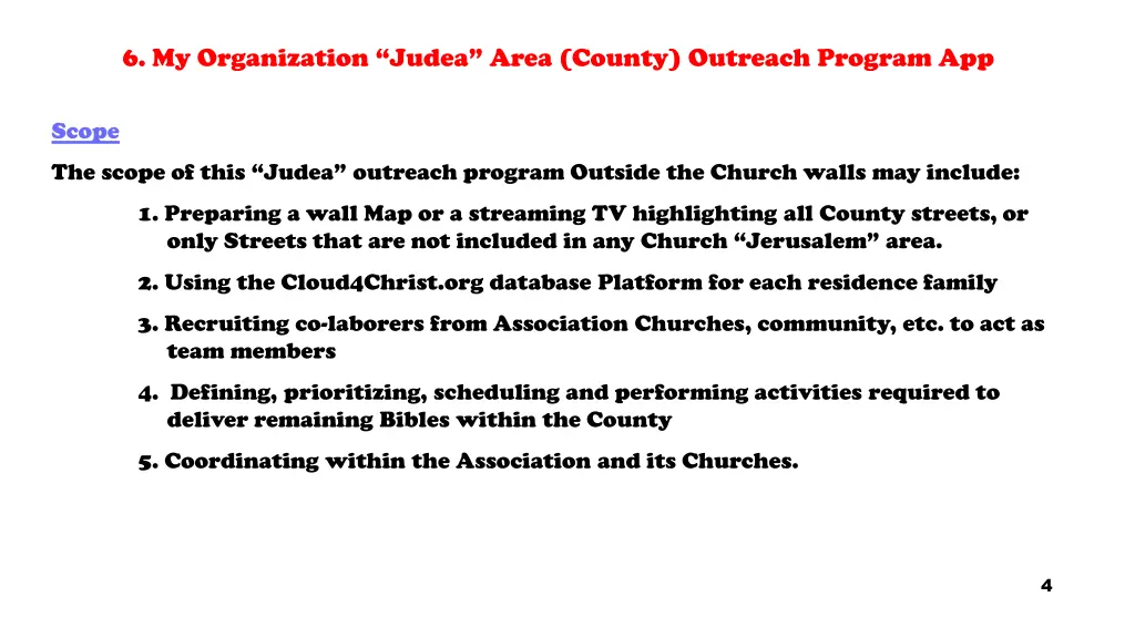 6 my organization judea area county outreach 3
