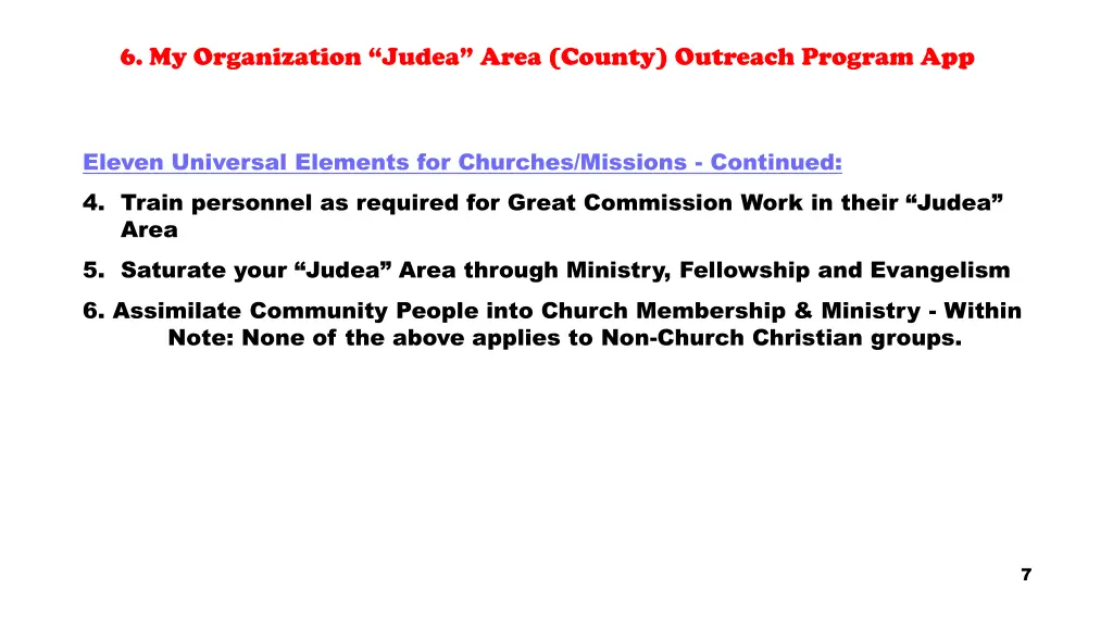 6 my organization judea area county outreach 6