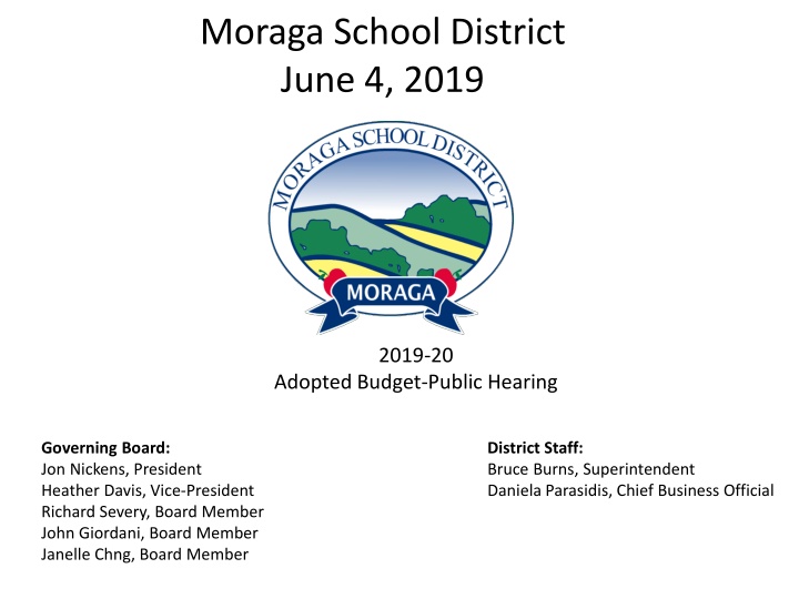 moraga school district june 4 2019