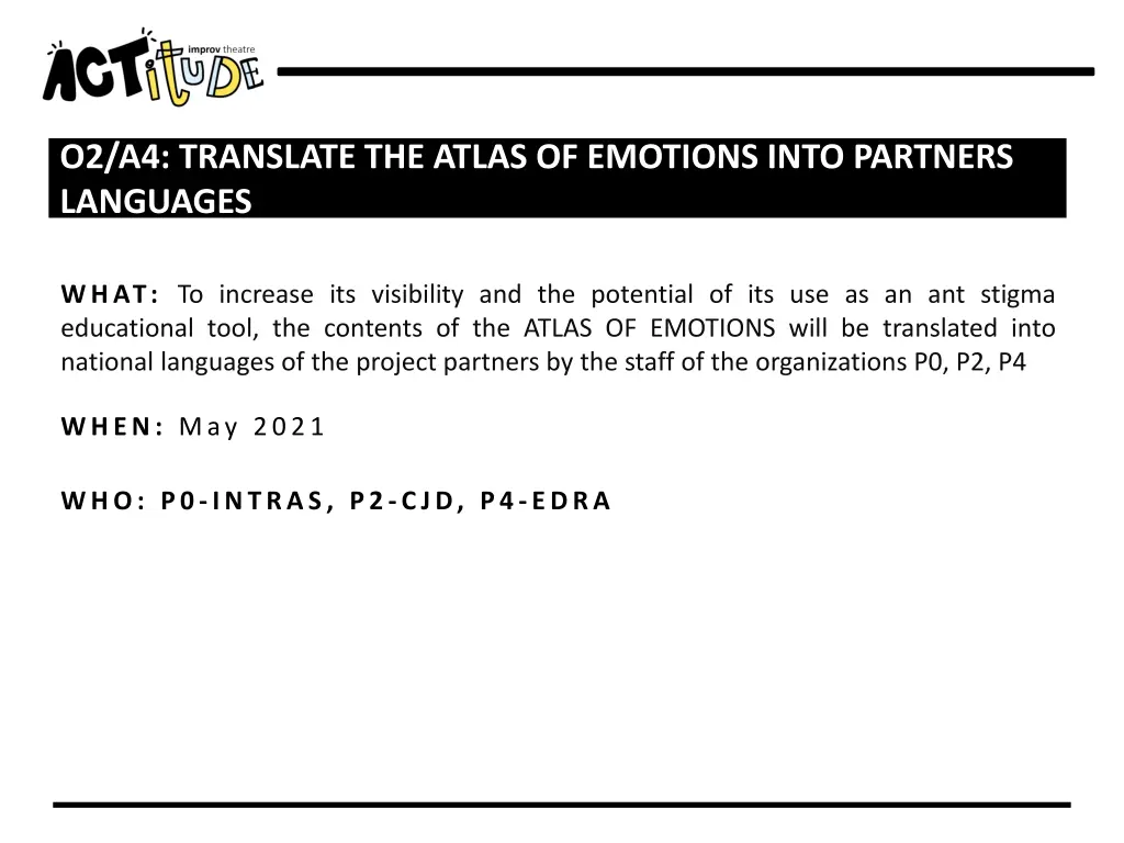 o2 a4 translate the atlas of emotions into