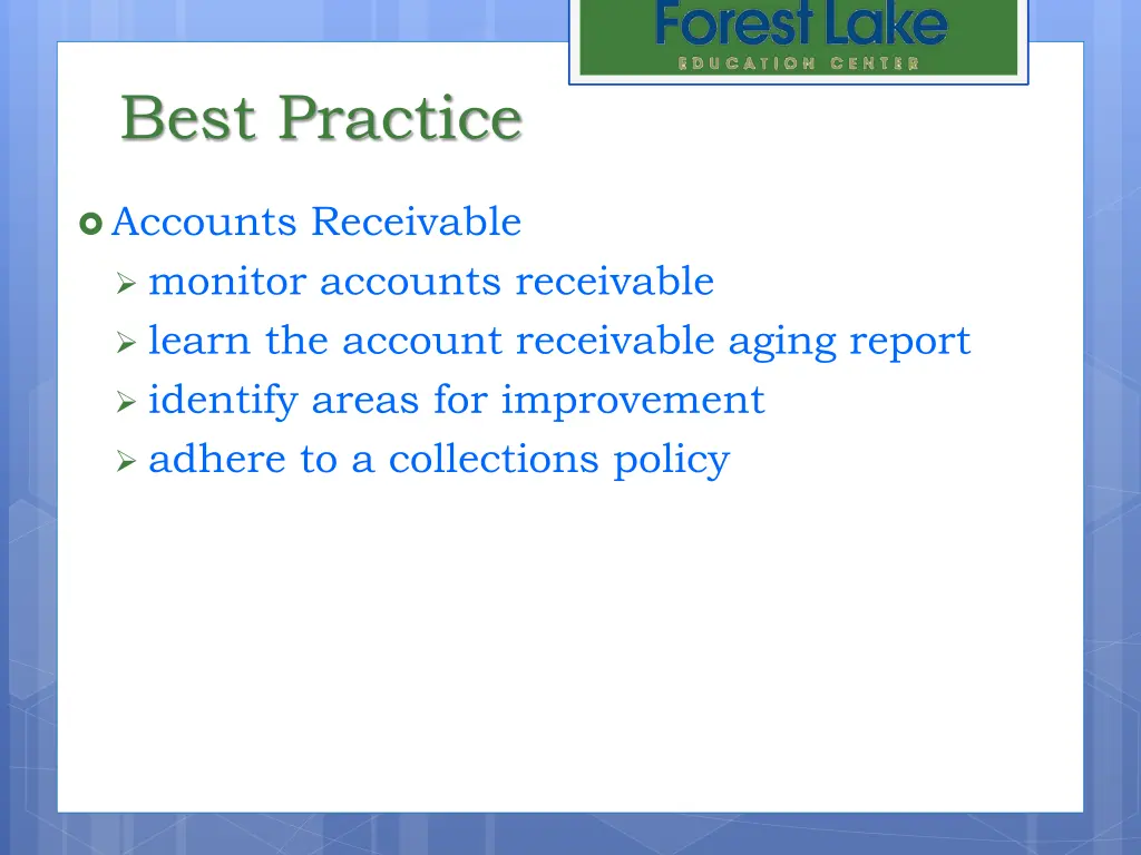 best practice 1