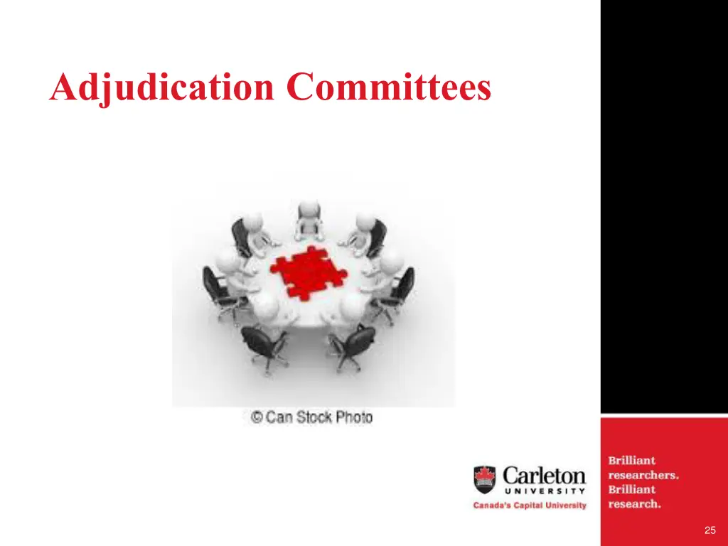 adjudication committees