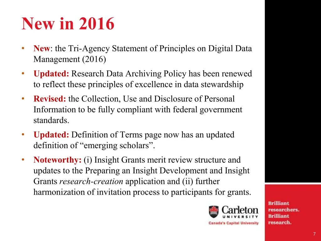 new in 2016