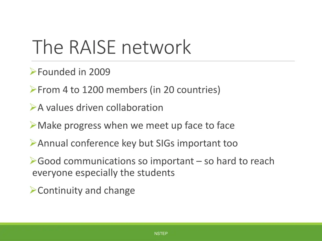 the raise network