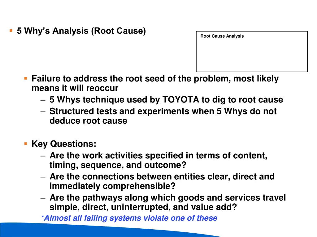 5 why s analysis root cause