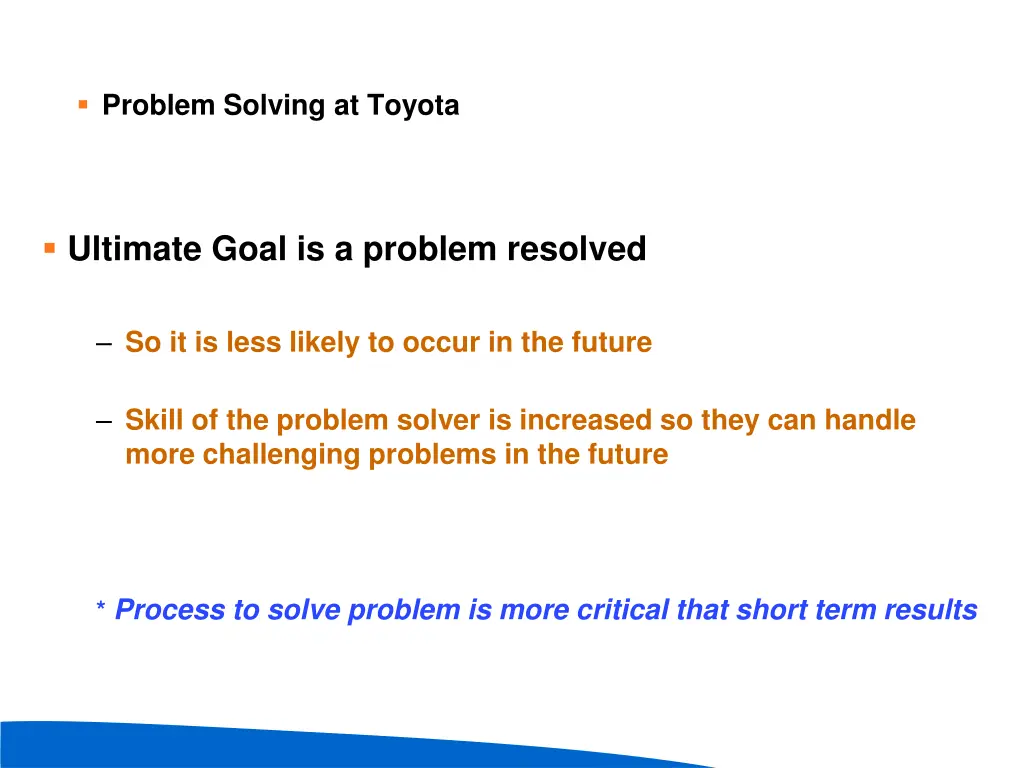 problem solving at toyota