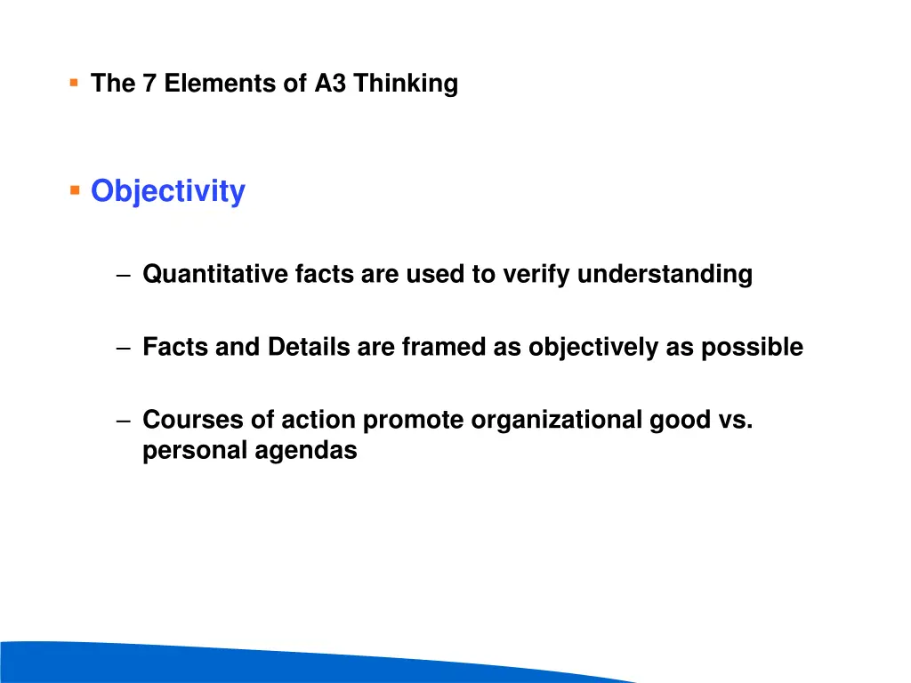 the 7 elements of a3 thinking 2