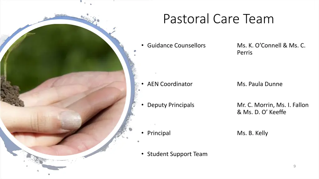 pastoral care team 1