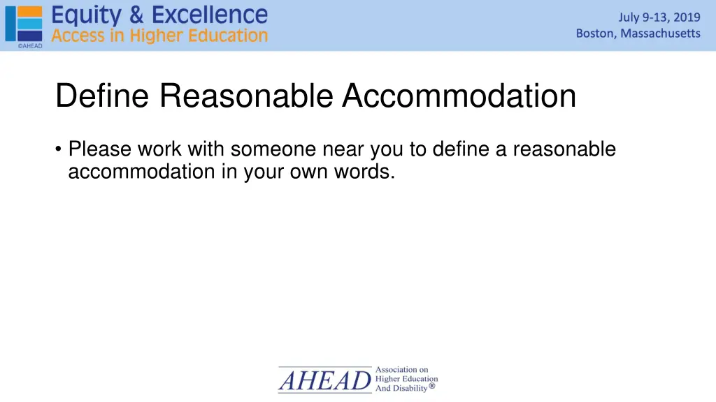 define reasonable accommodation