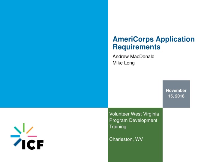 americorps application requirements