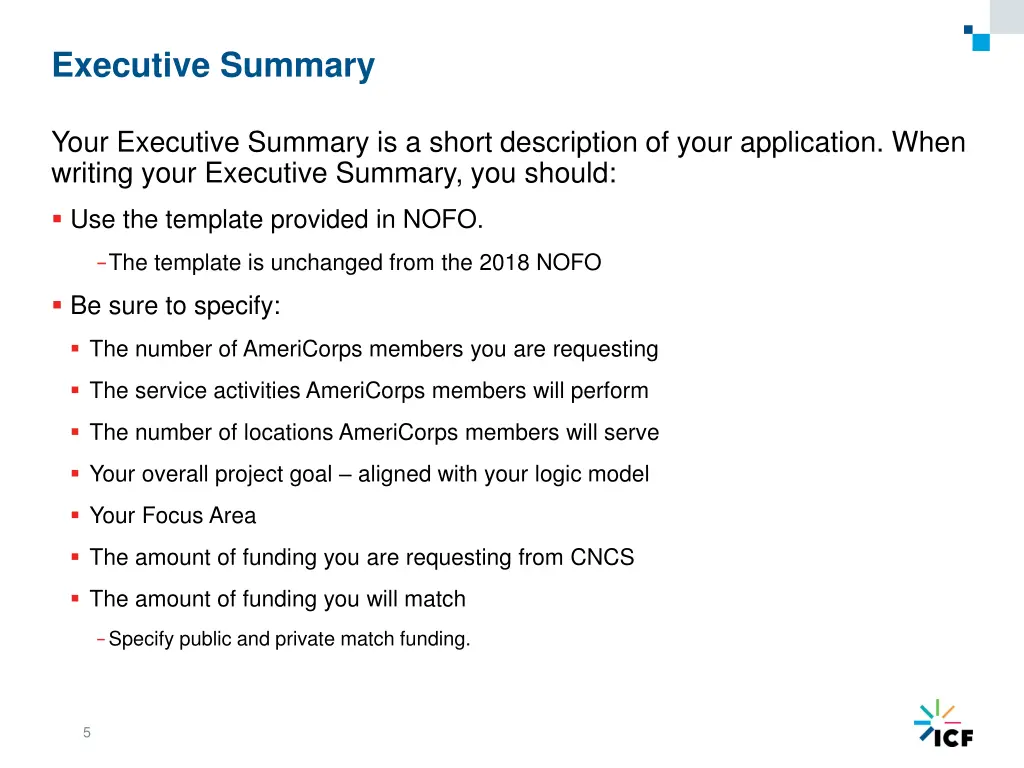 executive summary