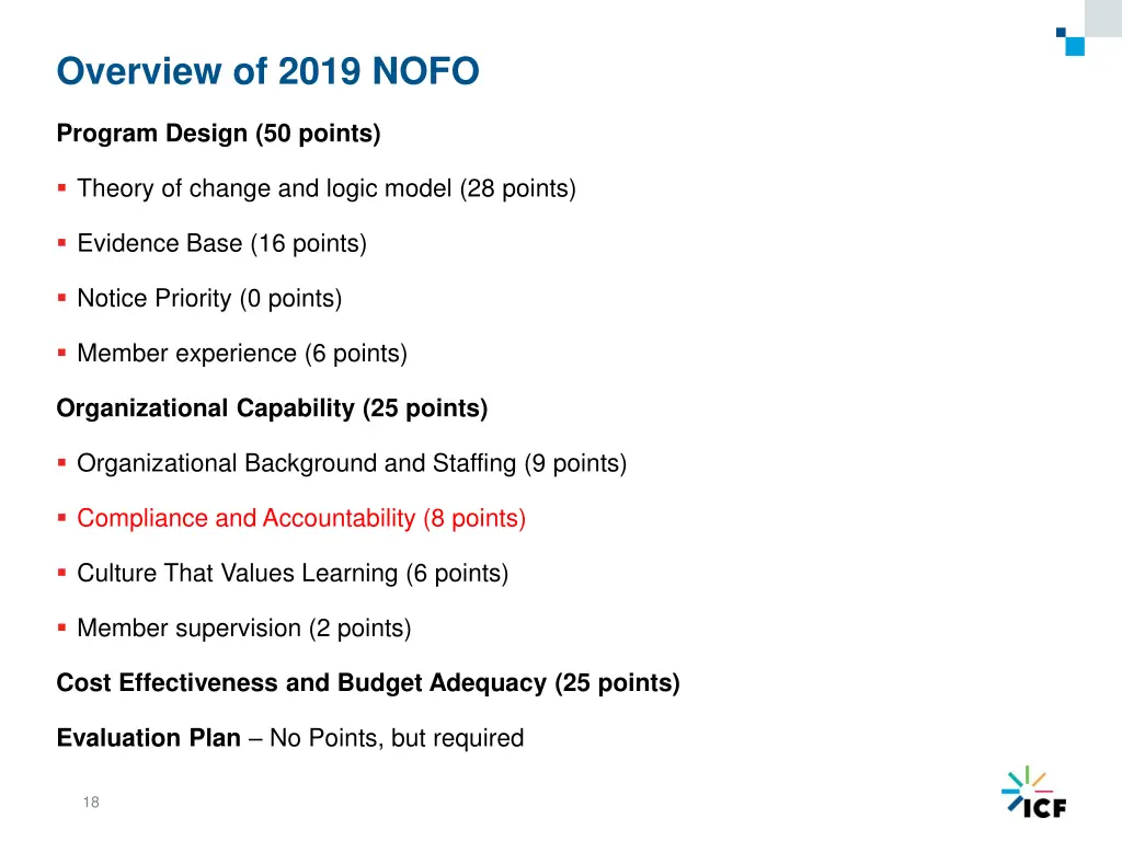 overview of 2019 nofo 4