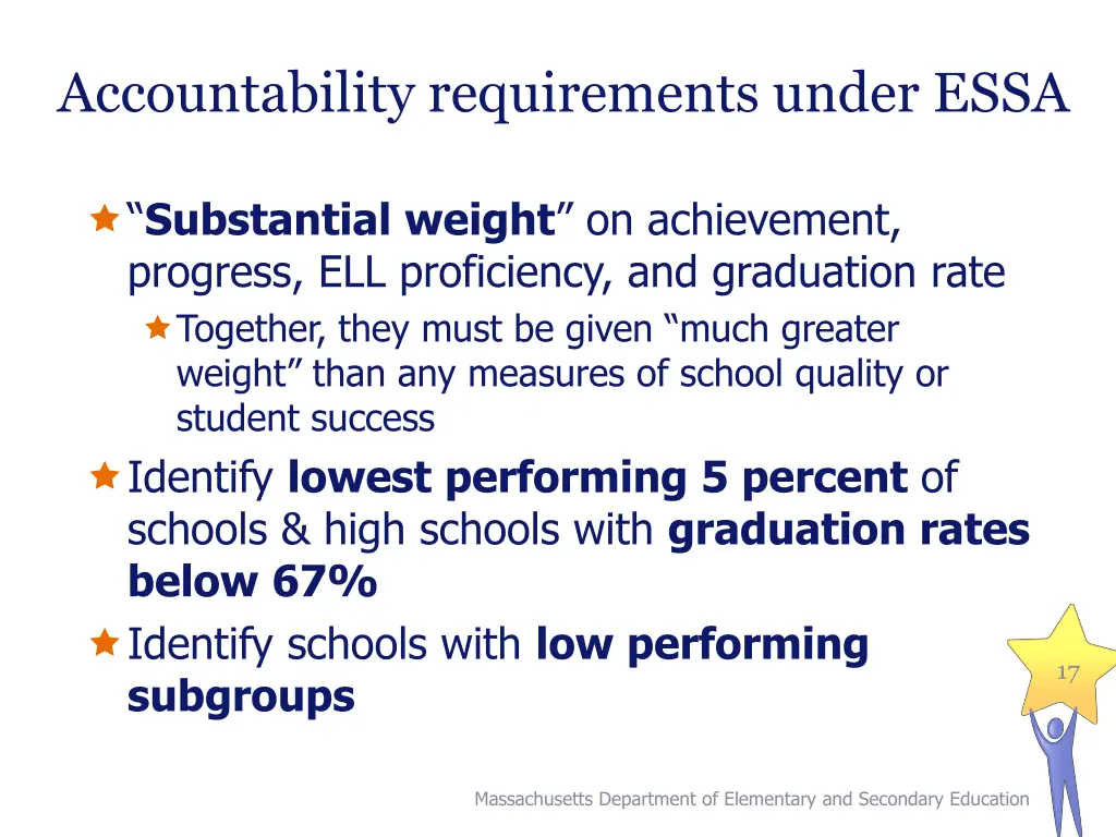 accountability requirements under essa 1