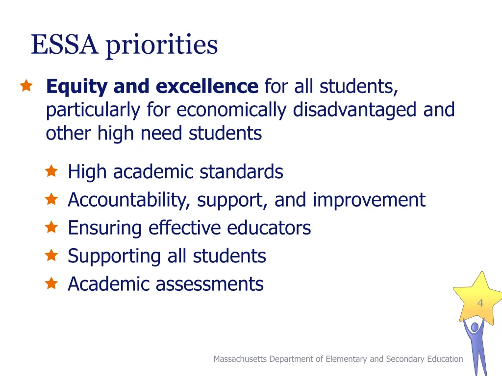 essa priorities
