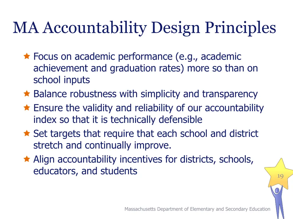 ma accountability design principles