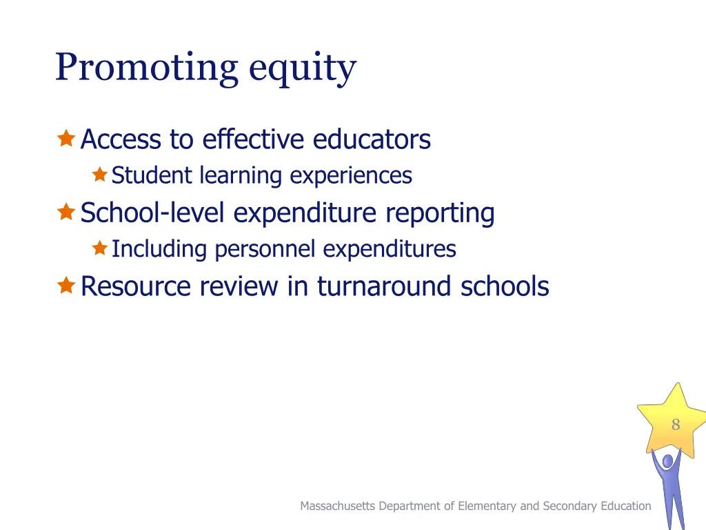 promoting equity