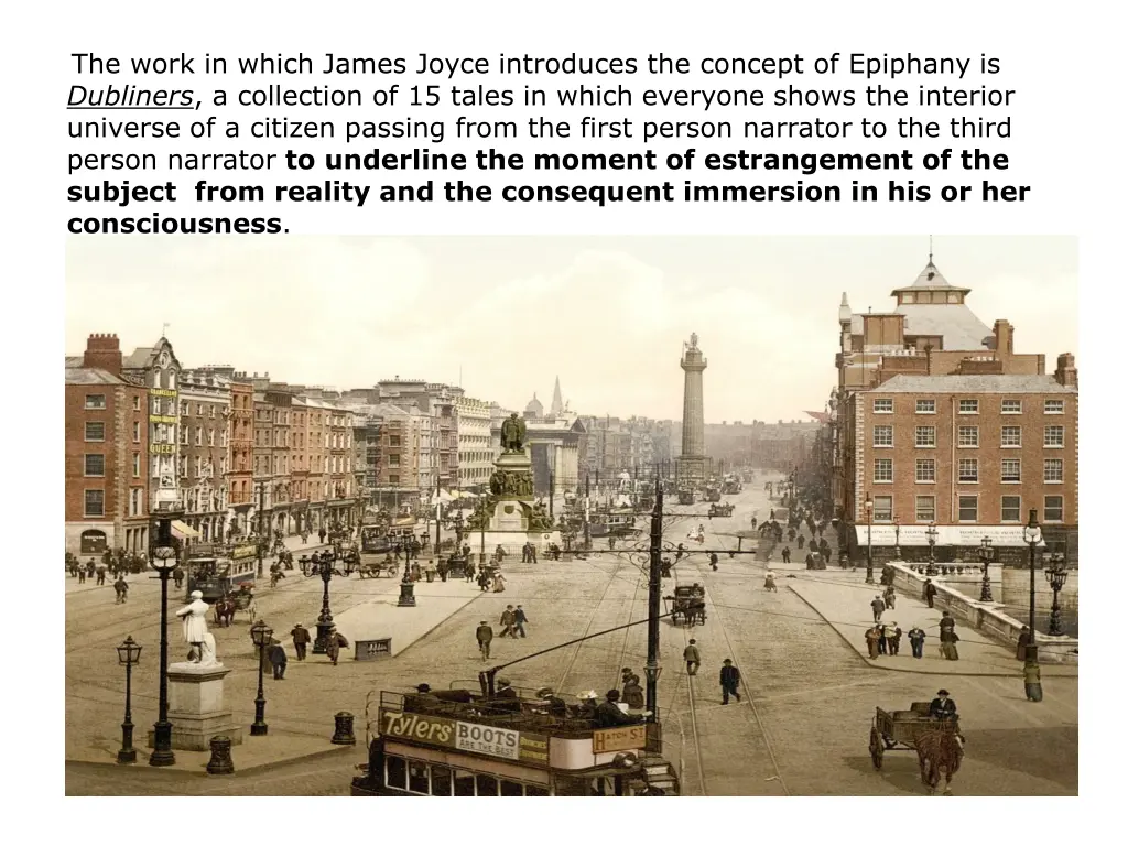 the work in which james joyce introduces