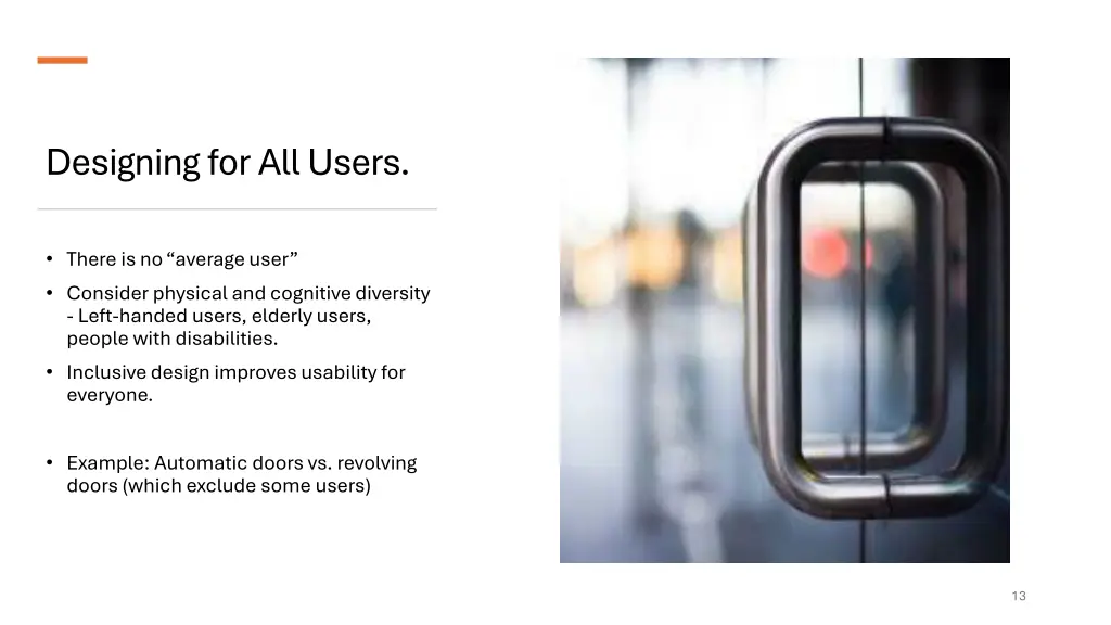 designing for all users