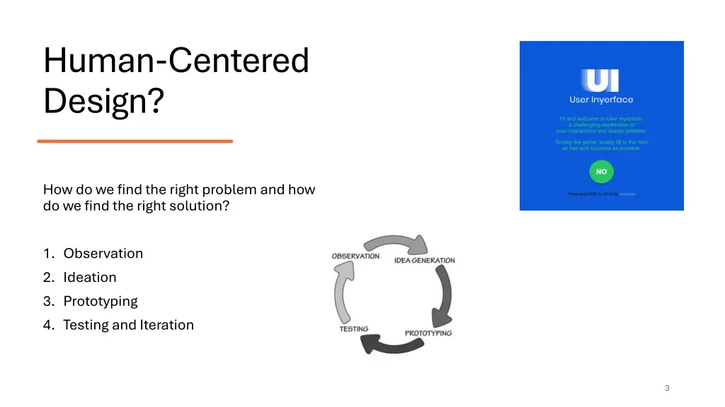 human centered design
