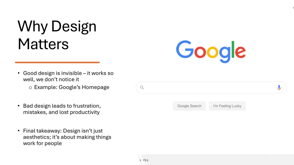 why design matters