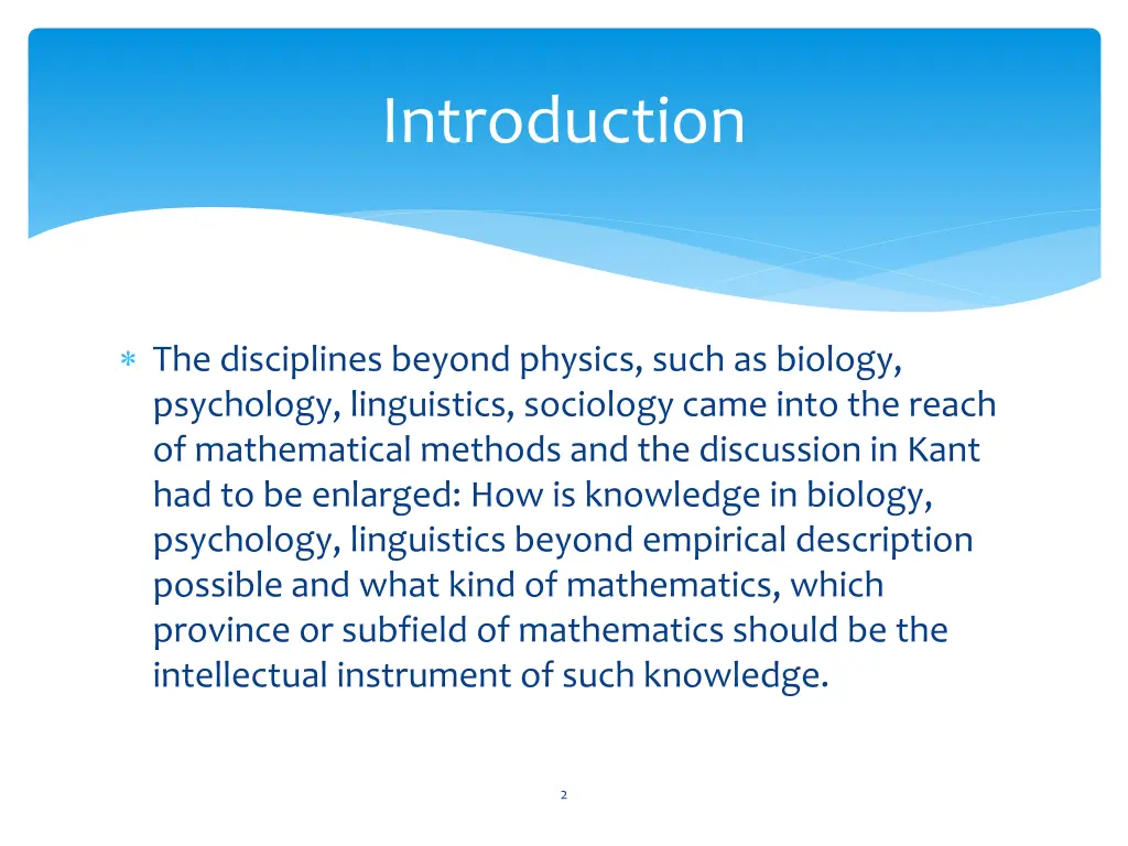 introduction