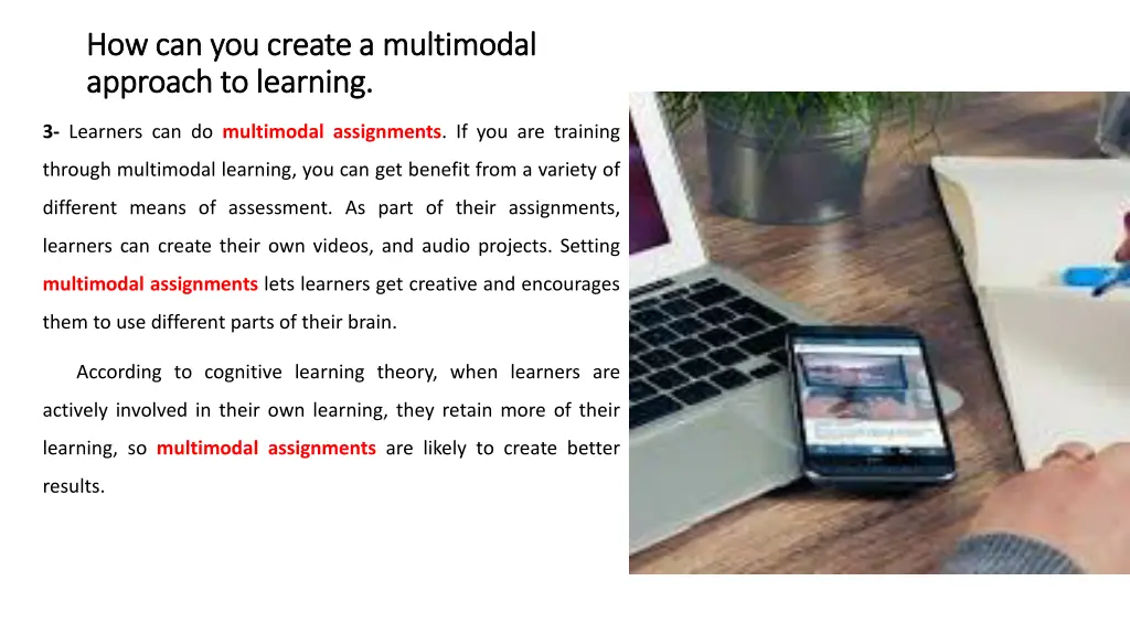 how can you create a multimodal