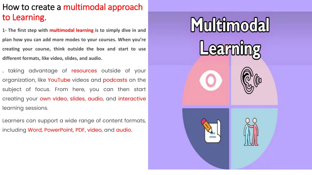 how to create a how to create a multimodal