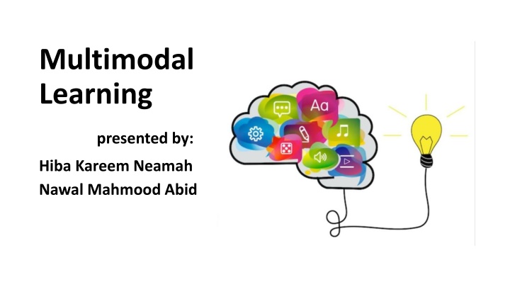 multimodal learning